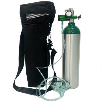 Portable Bag-type 2.8 L Medical Aluminum Oxygen Cylinder